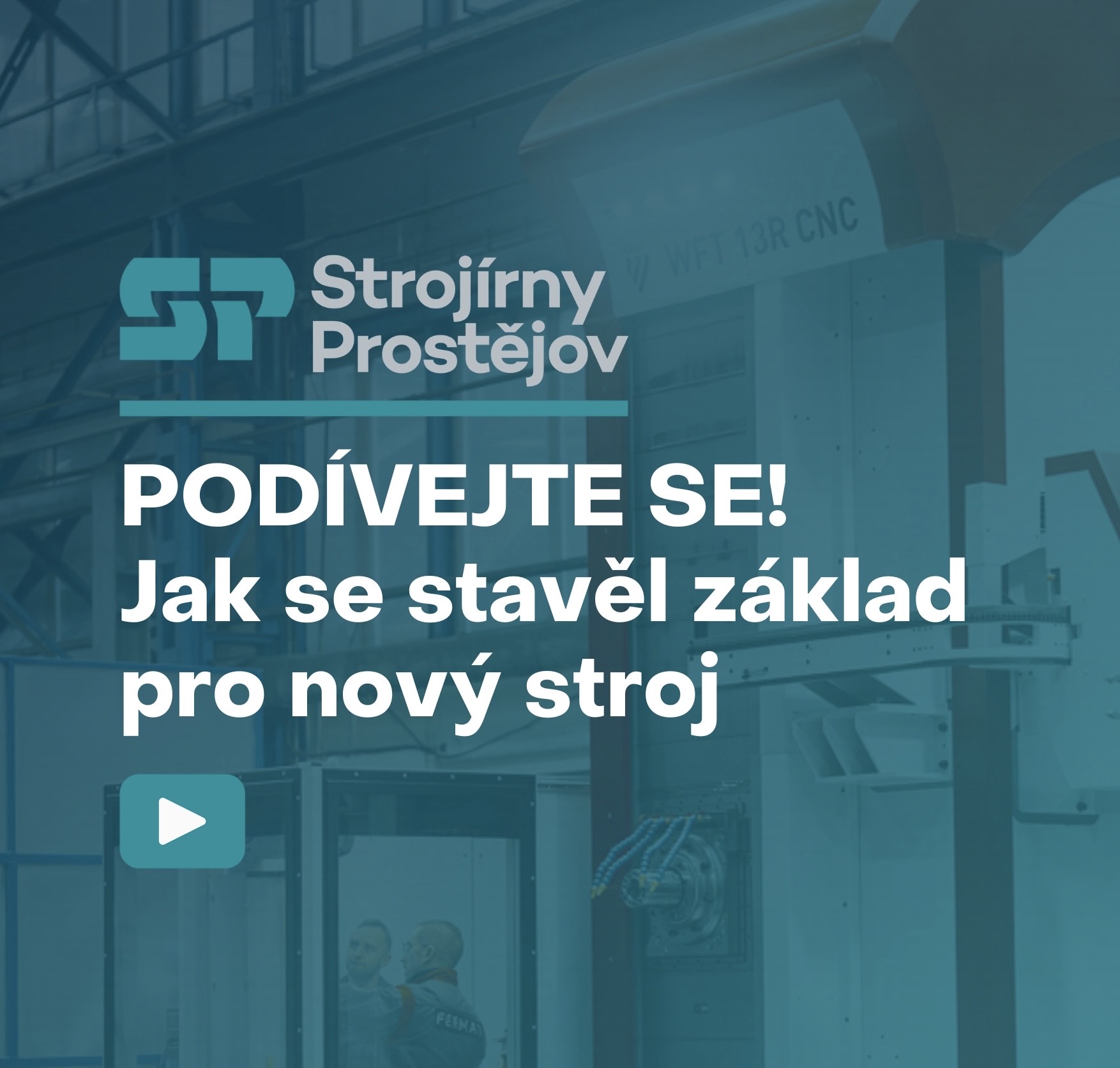 Podívejte se, jak probíhala příprava pro nový stroj
