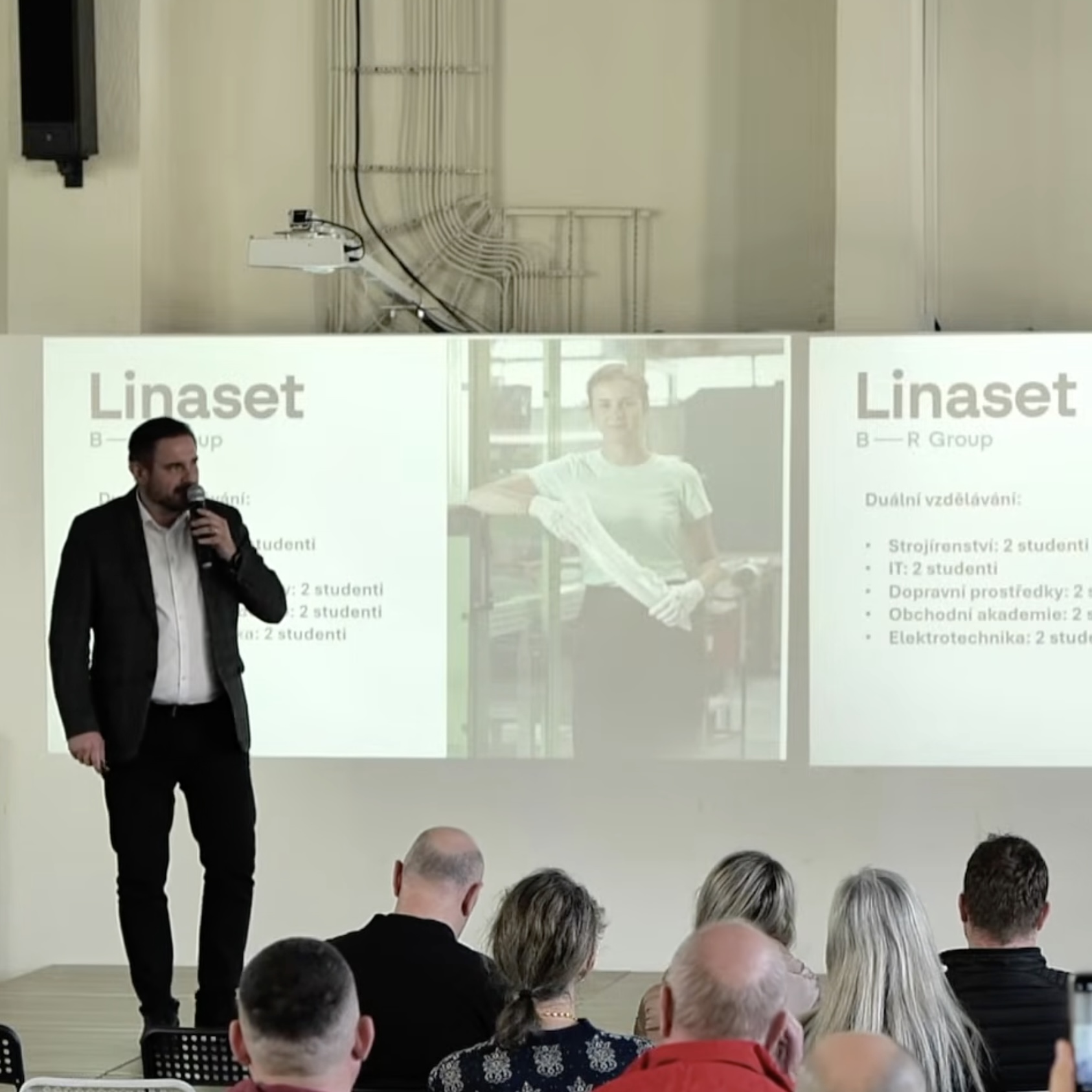 BR Group & Linaset & SPŠ OA, Bruntál: Duální vzdělávání