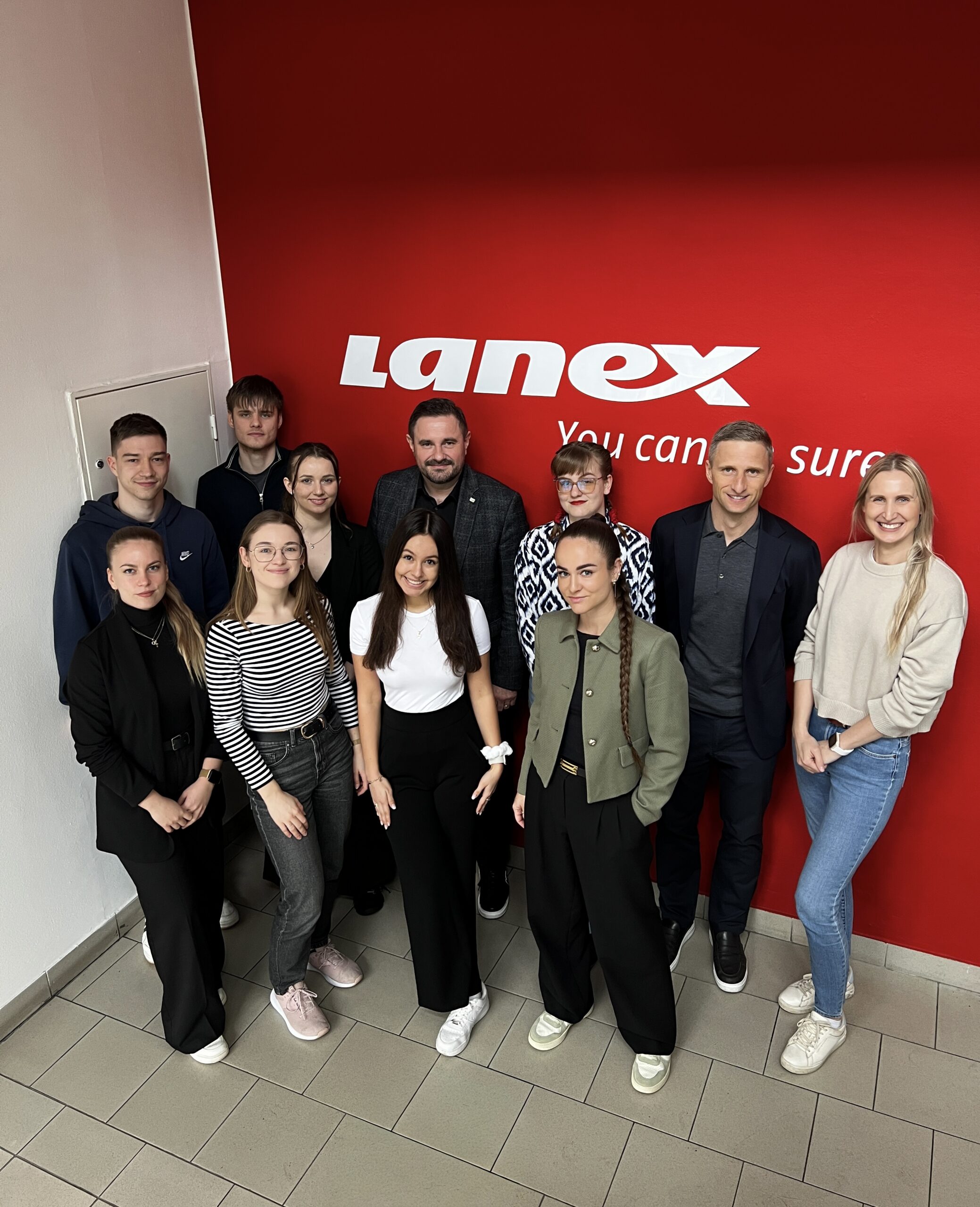 K+ Mentoring: Exkurze studentů do výroby LANEX a. s. v Bolaticích